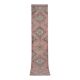 Vintage Turkish hallway rug 80x393 cm