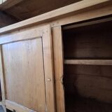 Large solid wood sideboard