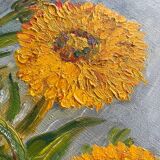 Huile sur toile nature morte