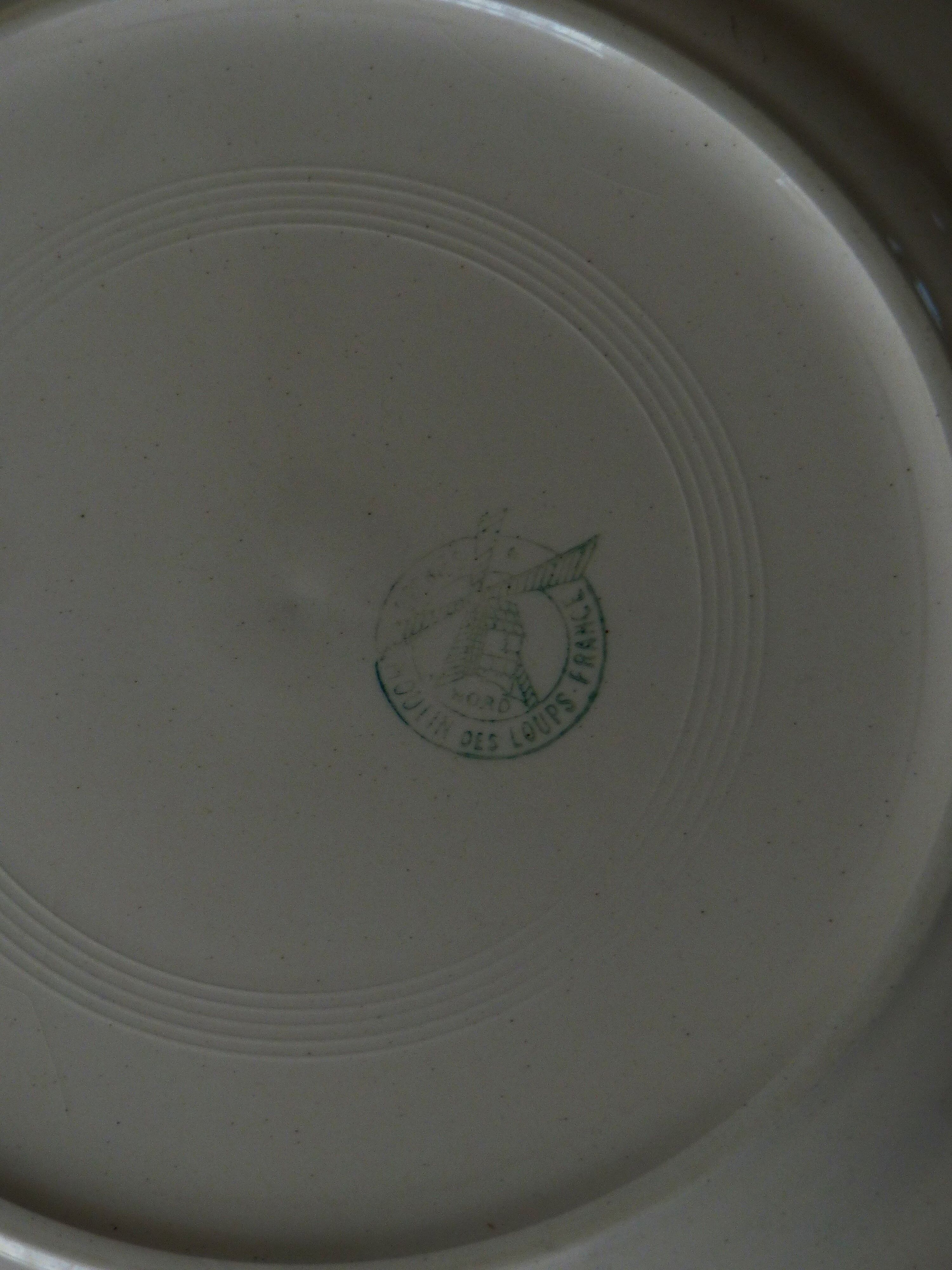 2 plates Moulin des Loups France