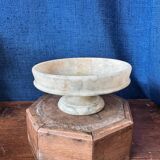 Beautiful footed bowl/trinket dish in alabaster.
