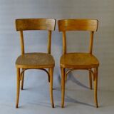 Two chairs bistrot Thonet 1960 Czechoslovakia