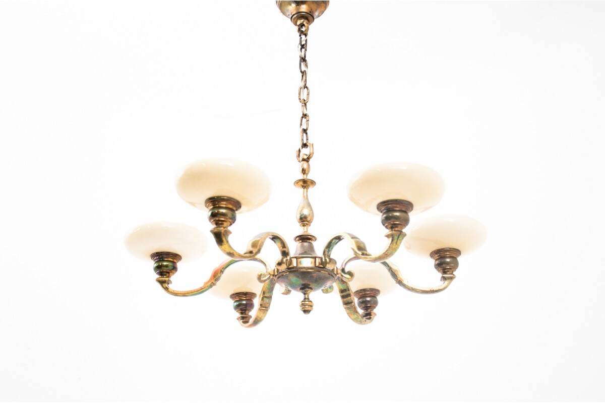 Chandelier, Western Europe, 1940s.