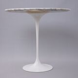 Tulip side table oval by Eero Saarinen for Knoll Inc, 1970s