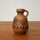 East German pottery vase from the mid-century GDR by Strehla Keramik, 1960s.