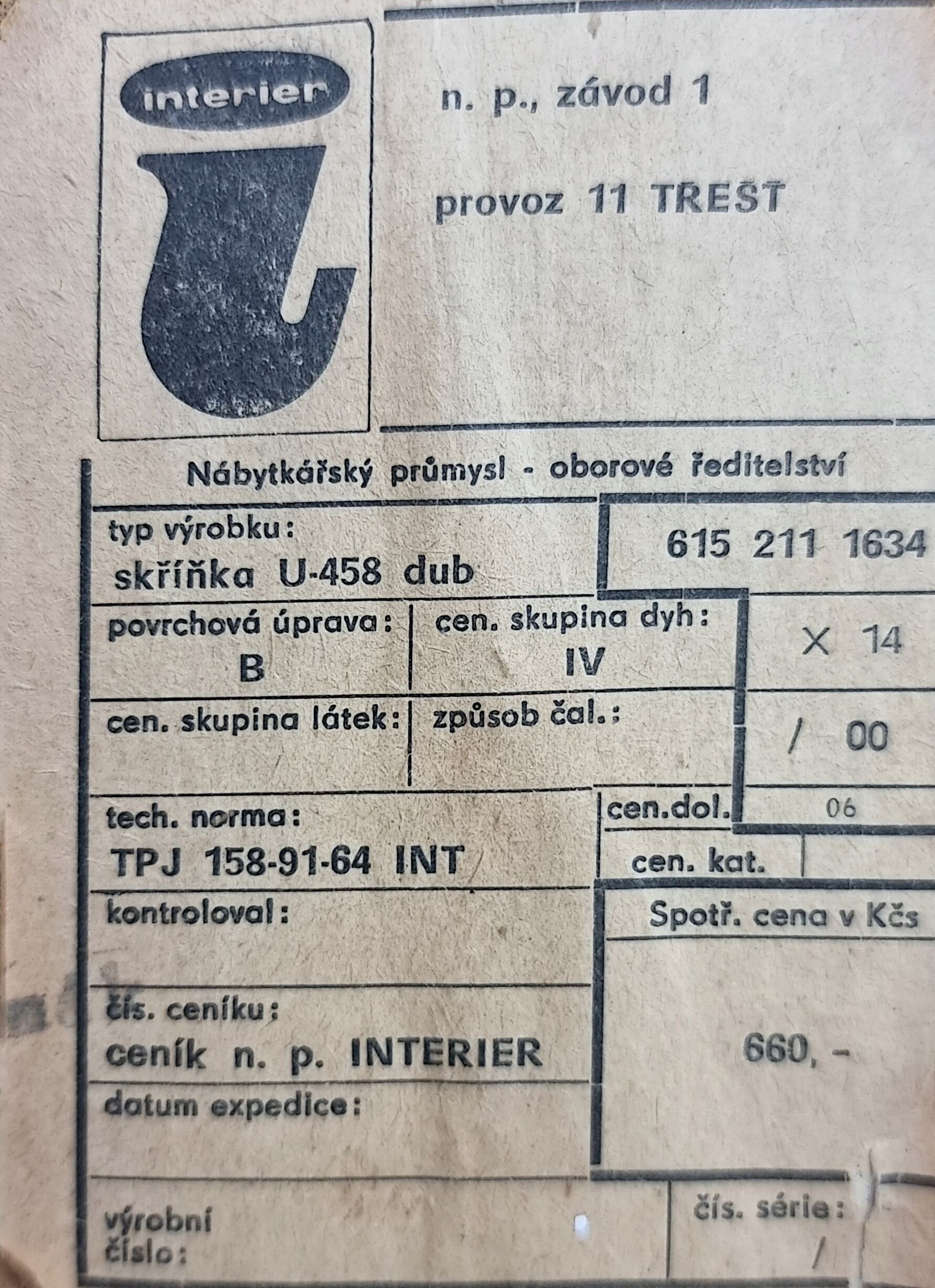 Sideboard by Jiri Jiroutek