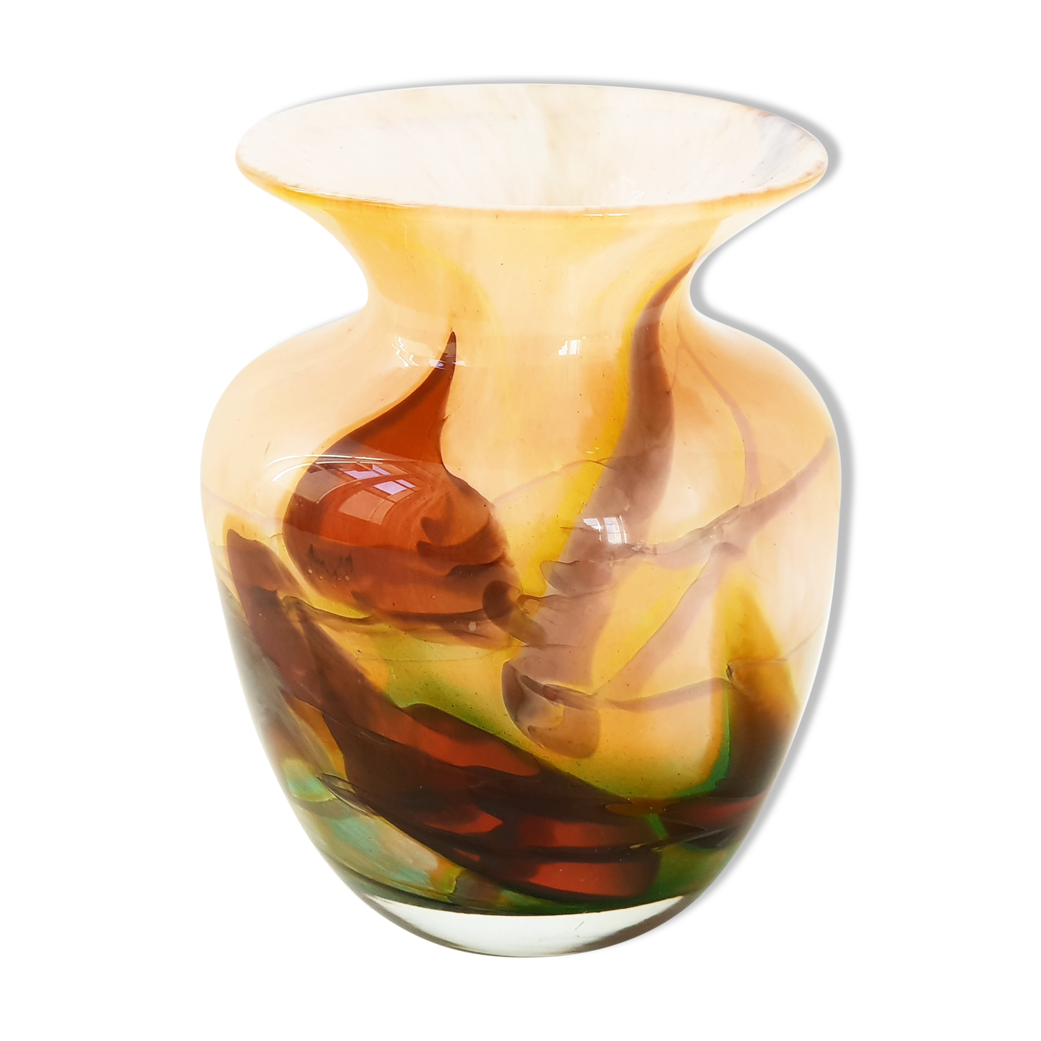 Vintage opaline vase