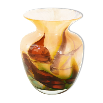 Vase vintage en opaline