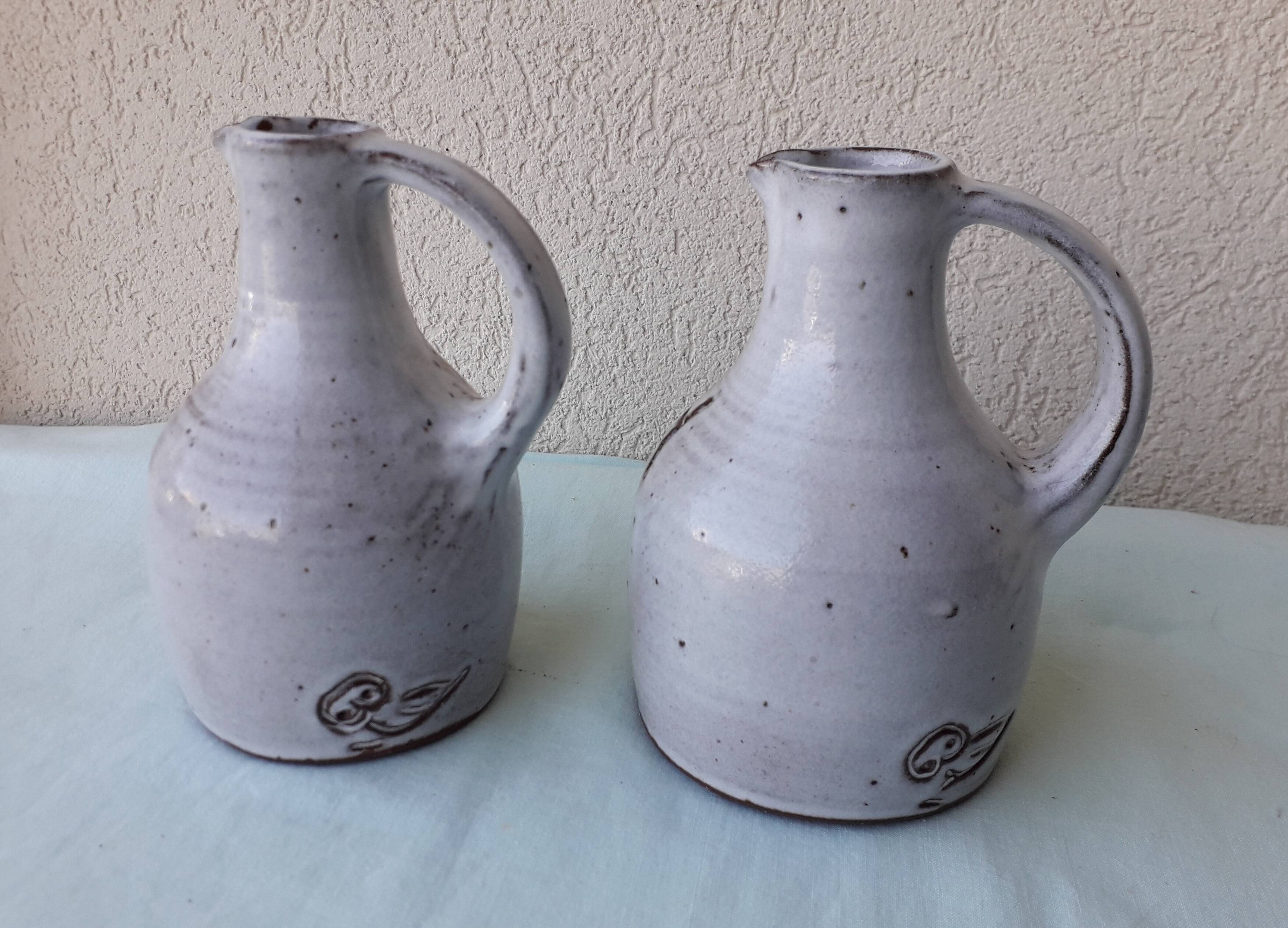 Huilier vinaigre en grès Pierlot