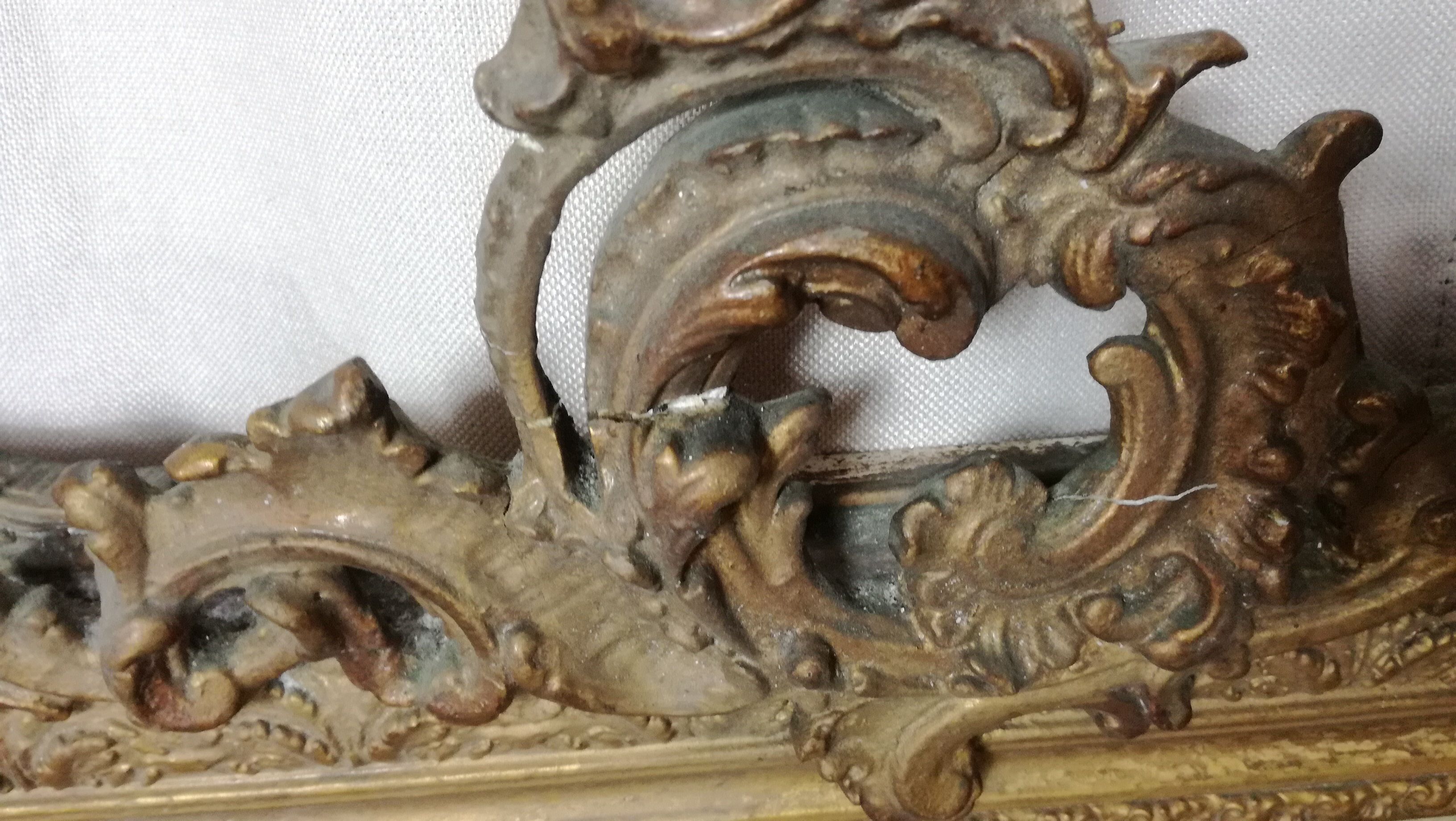 Napoleon III period mirror