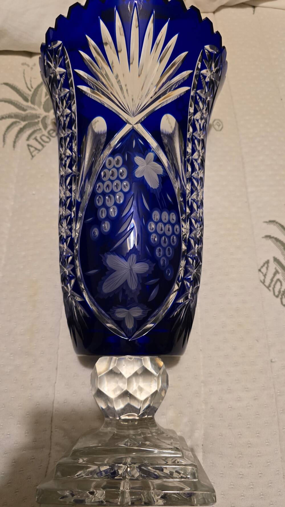 vase from the Lorraine Crystal Factory