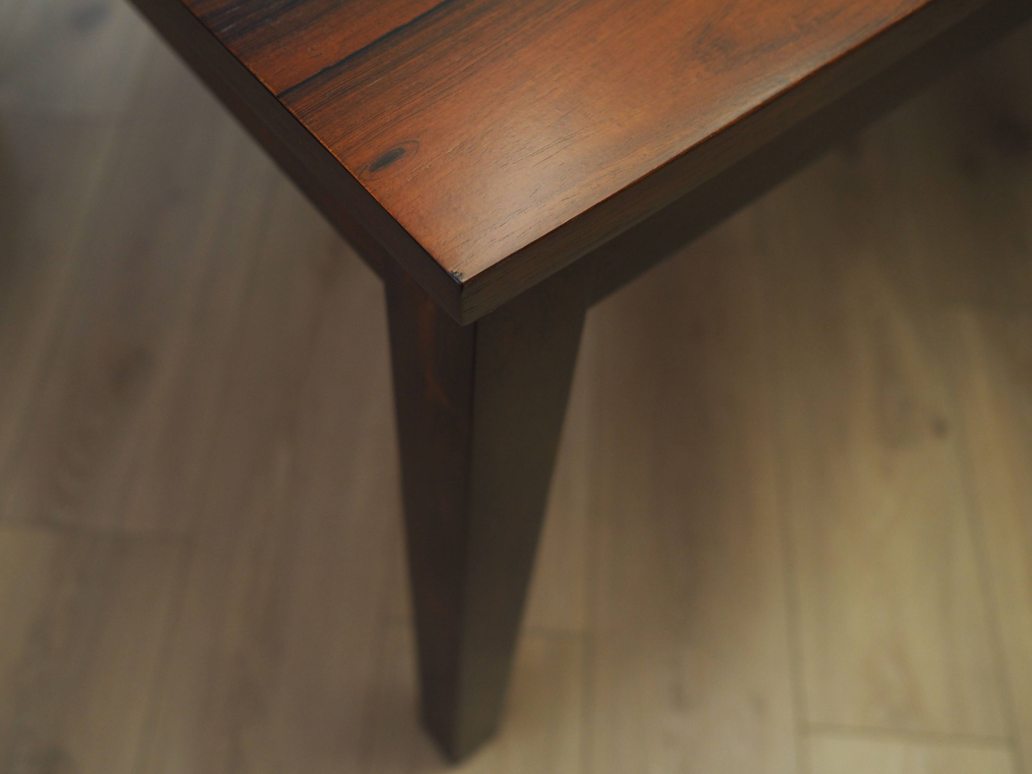 Rosewood table, Danish design, 1970s, production: Denmark