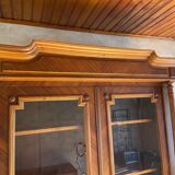 1960s glass-fronted bookcase