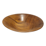 Exotic wood salad bowl