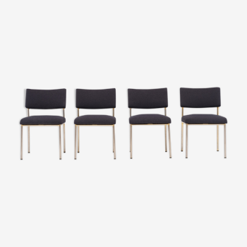 4 Joseph André Motte chairs for Steiner 1960's