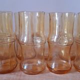 Vintage amber orangeade service