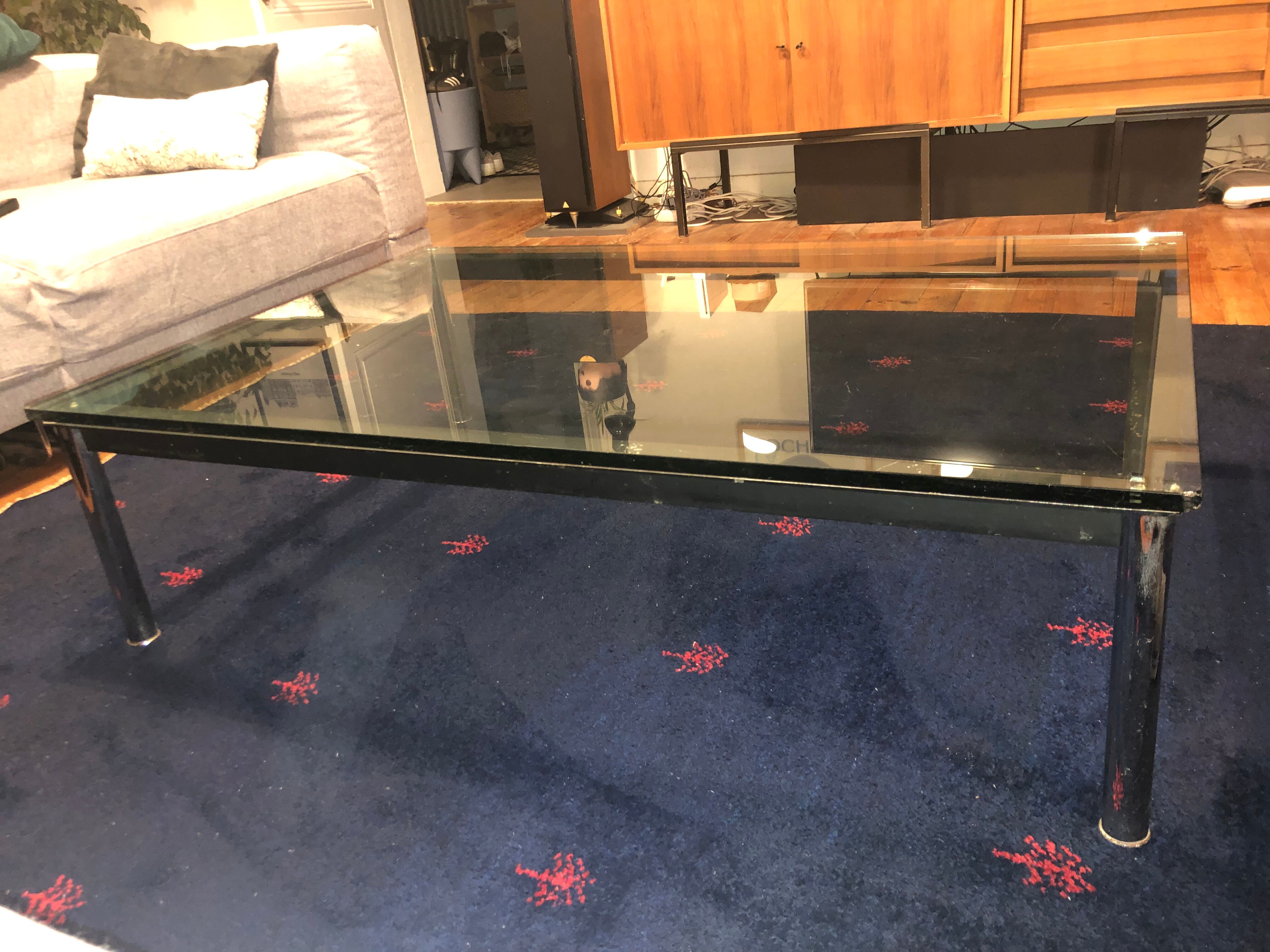 Coffee table LC10 Le Corbusier Cassina