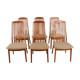 Set of 6 dining chairs, model EVA by Niels Kofoed, Denmark