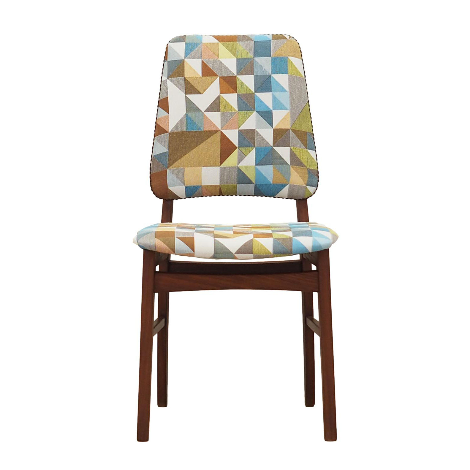 Chaise en teck, design danois, années 1970, Danemark