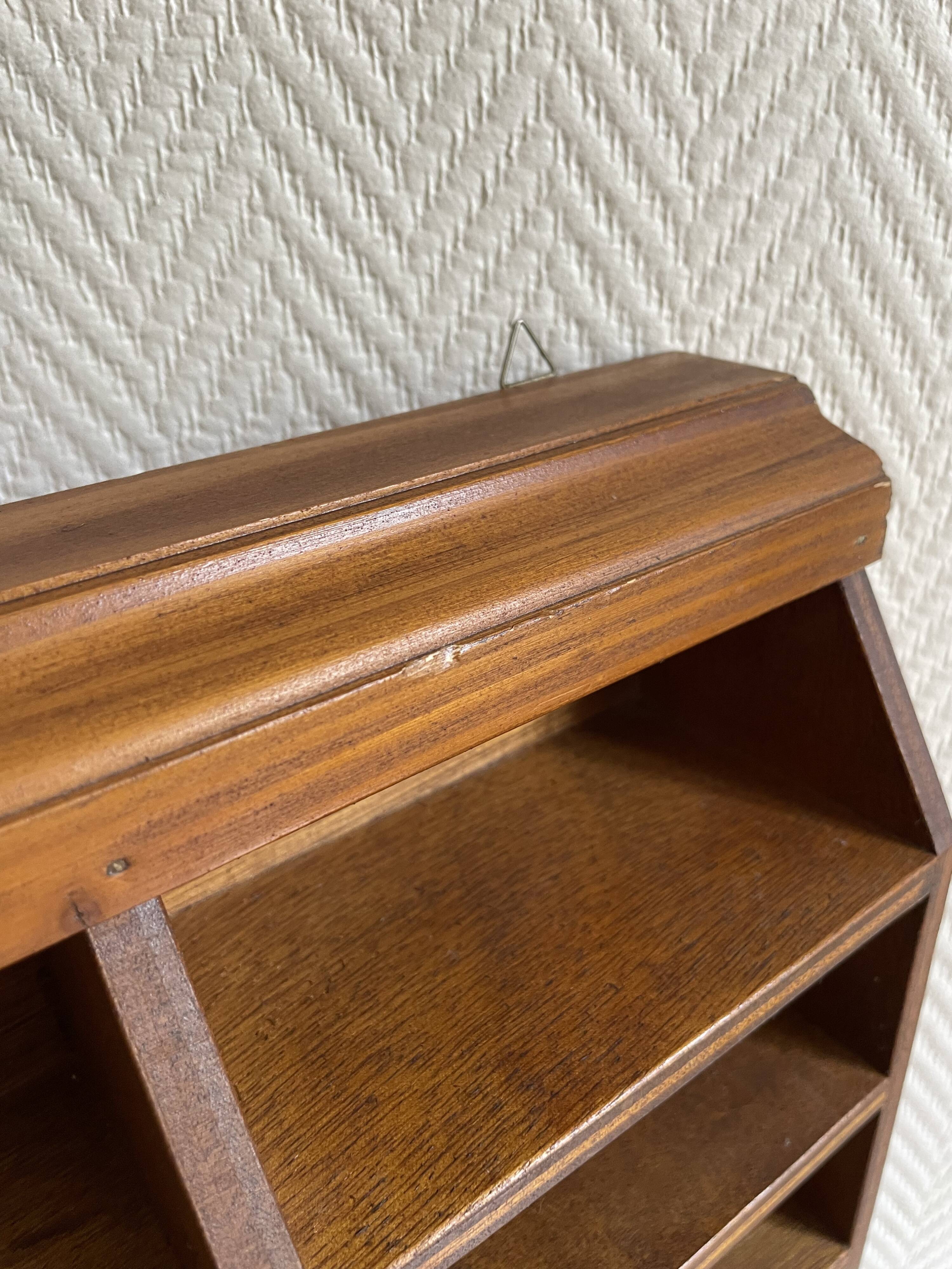 Mid-century wooden wall shelf