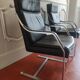 Knoll International leather armchair by R. Glatzel