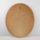 Oval Giltwood Mirror by Pieterman, The Netherlands 1960s