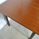 Table repas extensible en teck 1970