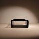 Black Fiberglass Coffee Table by Rosenthal | Germany 1970s