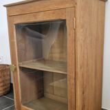 Oak display case from the early 20th century