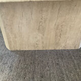 1970s travertine coffee table