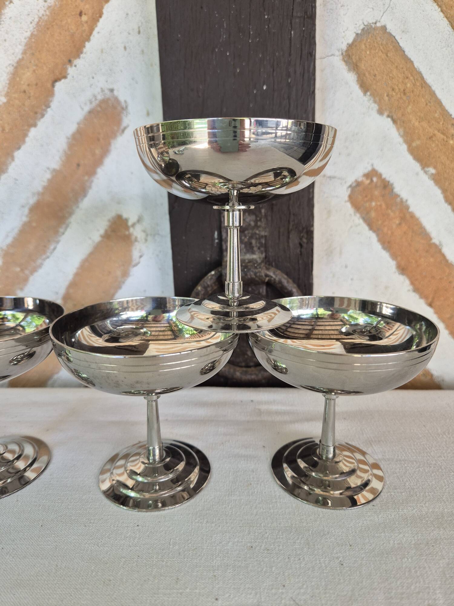 Remy Letang stainless steel ice cream cups