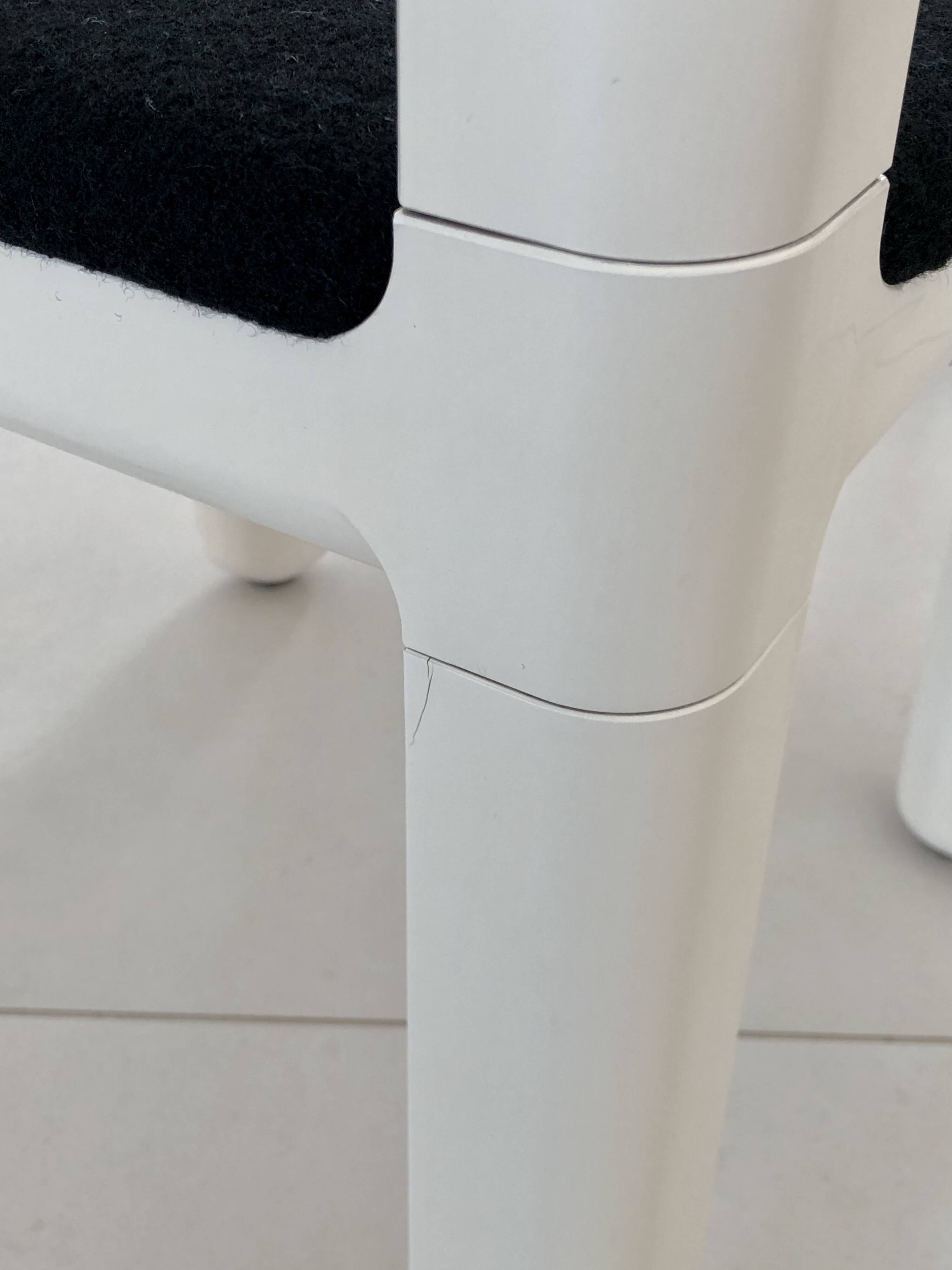 Chaises Joint par Massoni & Pelizza pour iGuzzini, Italie années 70