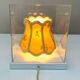 Flos Miniteca lamp – design by Ron Gilad – cube in plexiglass