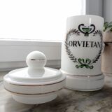 Opaline medicine jar