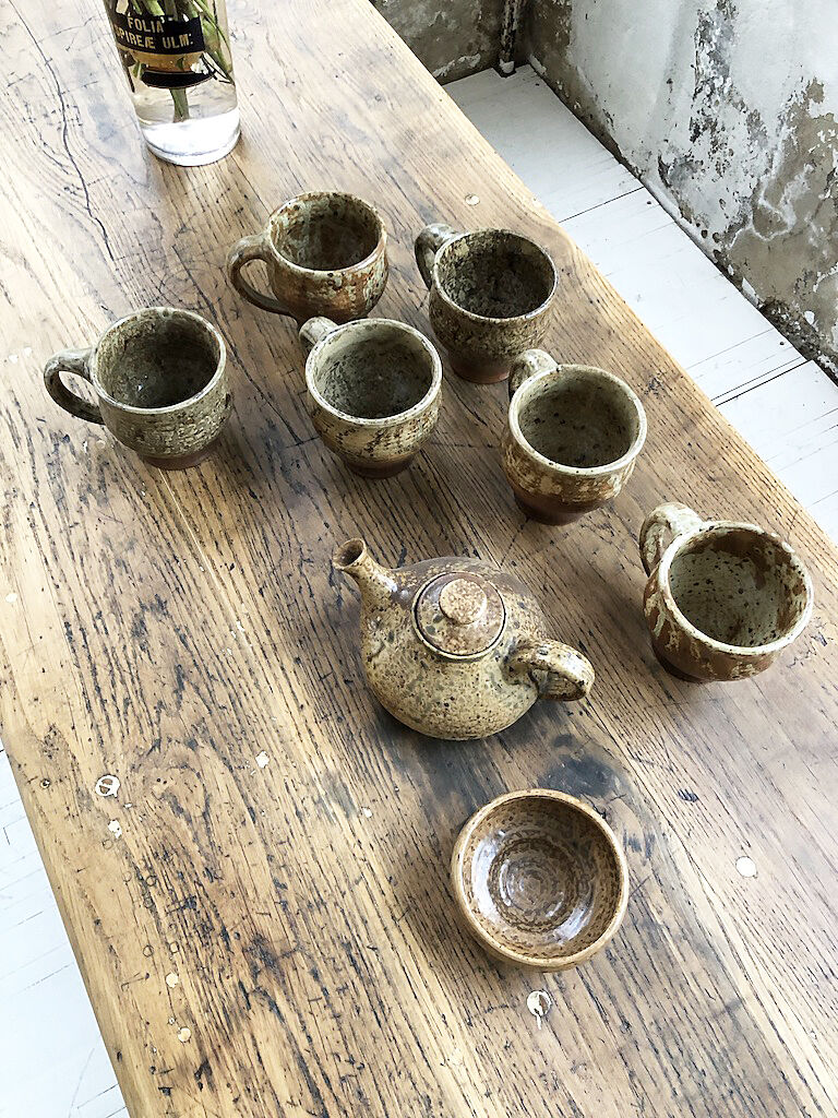 Set cups and teapot André Bodin sizzles