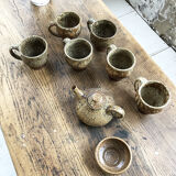 Set cups and teapot André Bodin sizzles