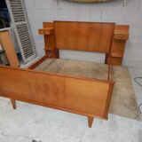 Head of bed 140 x 190 bed suspended vintage 50s