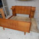 Head of bed 140 x 190 bed suspended vintage 50s