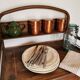 Metal art deco toiletry furniture early 20th century