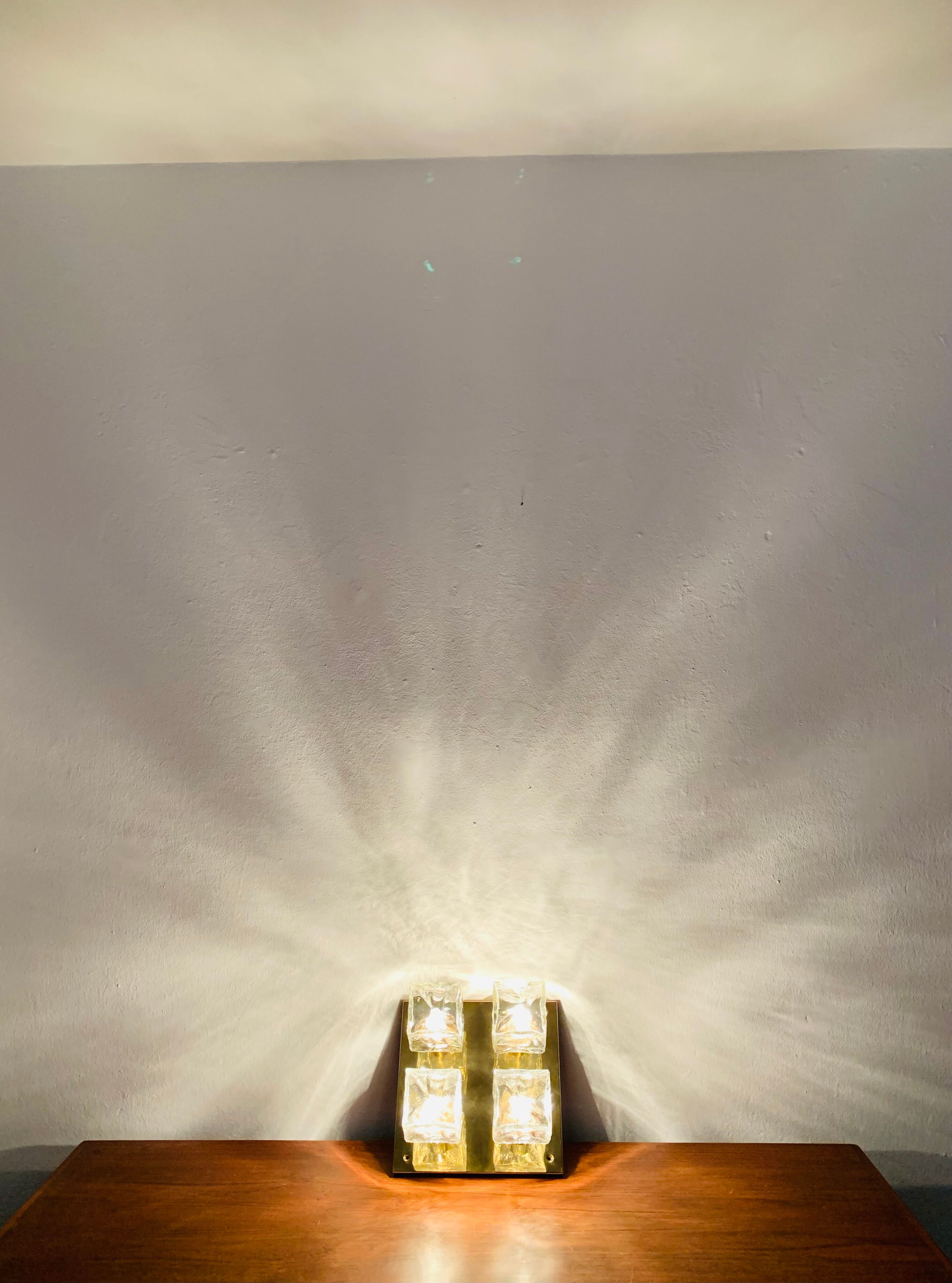 Ice Cube Flush Light by J.T. Kalmar for Franken KG