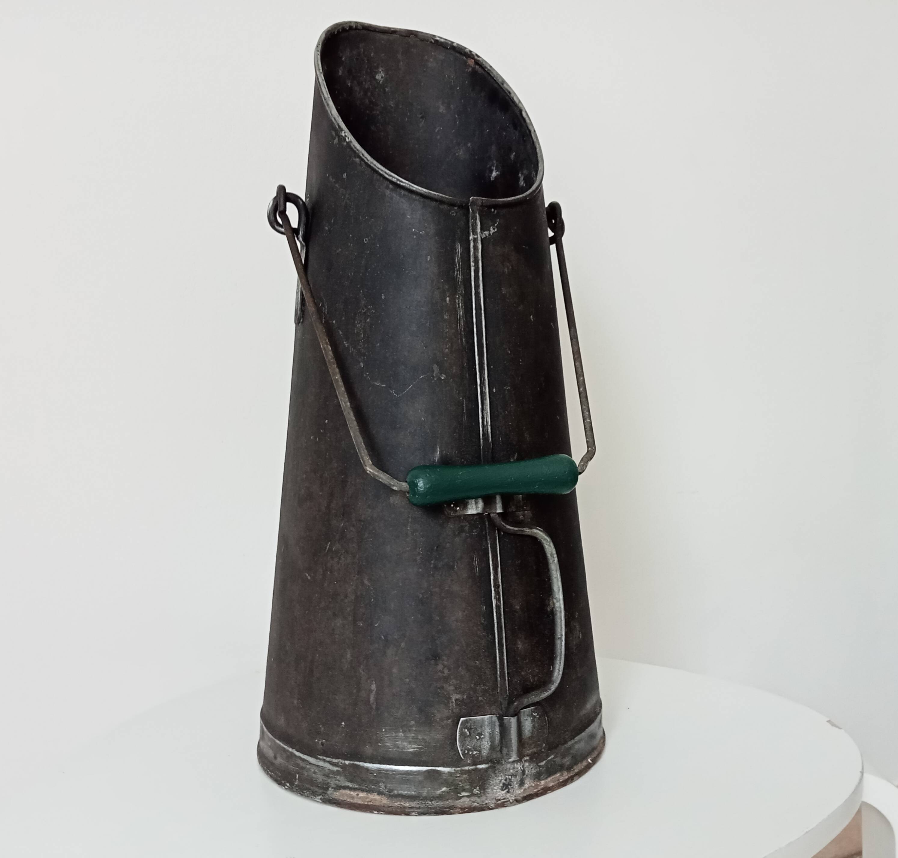 Old coal bucket from the 40s/50s