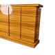 Buffet en bois exotique par Aform, années 1970
