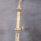 Vintage Brass And Glass Table Lamp, 1930s
