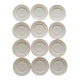 12 porcelain plates from Limoges Bernardaud Verlaine