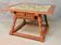 19th-century painted wooden changing table