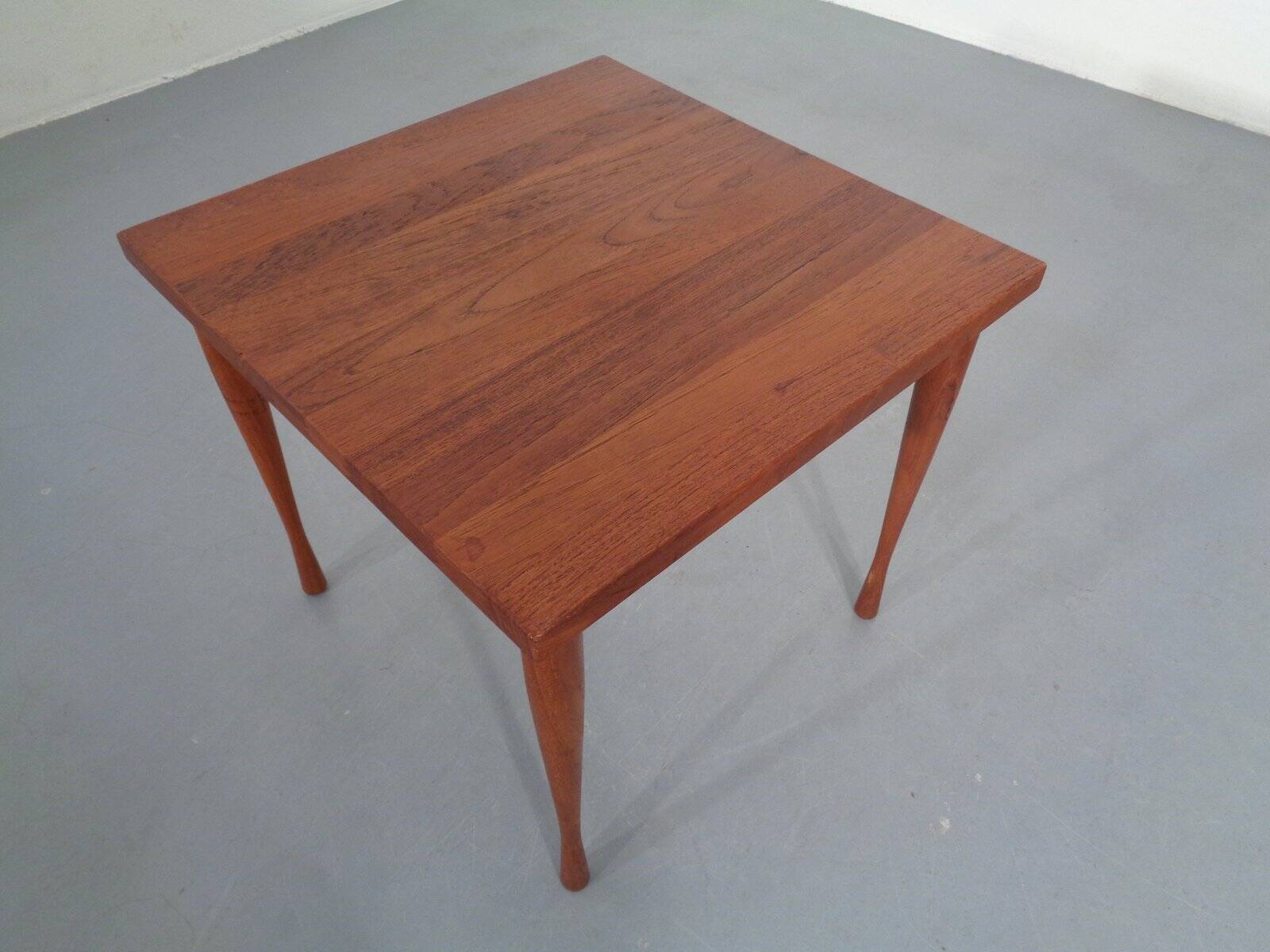 Mid-Century Teak Side Table by Hans C. Andersen, 1950s