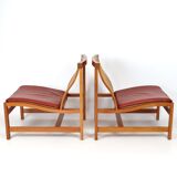 Pair of armchairs "The King Serie" by Rud Thygesen And Johnny Sörensen