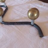 Vintage wall coat rack