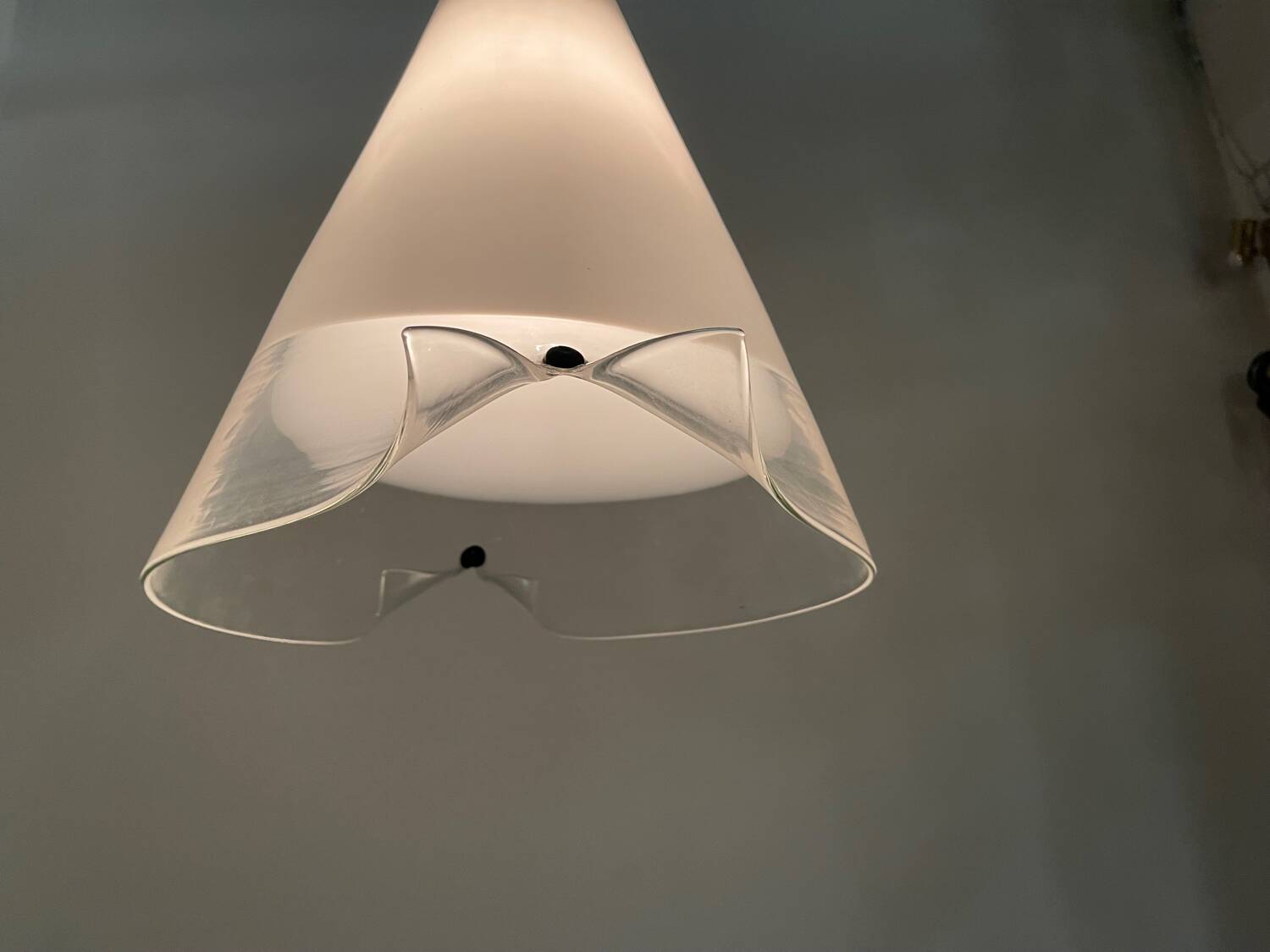 Murano Glass Lighr Pendants Set of 2