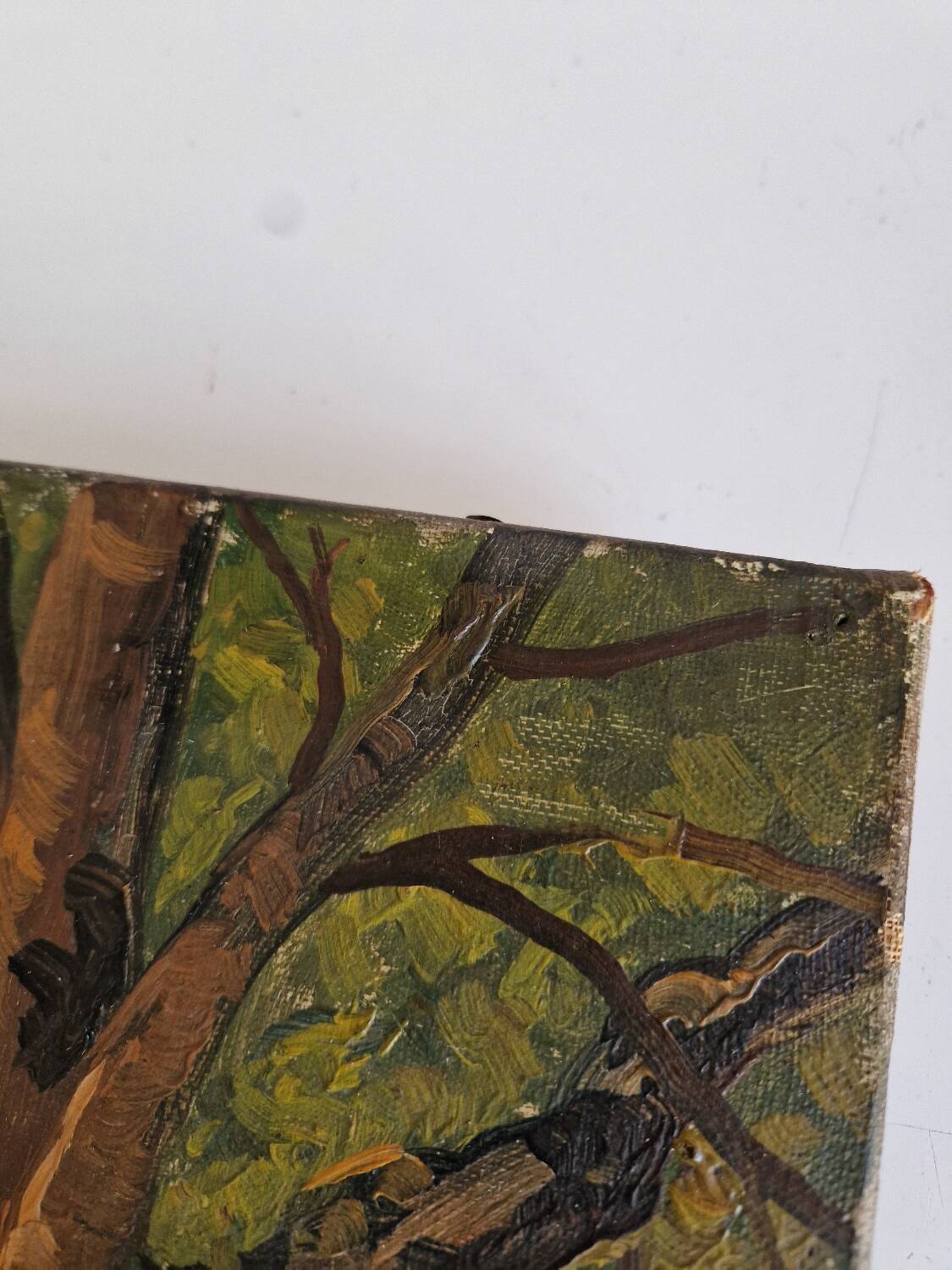 Old 19th century painting signed Jean Dufau